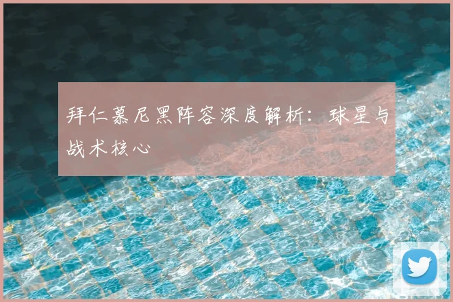 拜仁慕尼黑阵容深度解析:球星与战术核心