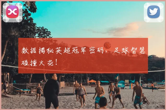 数据揭秘英超冠军密码,足球智慧碰撞火花!